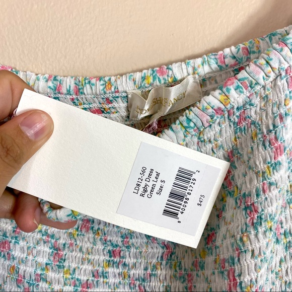 ❗️SOLD❗️LoveShackFancy Rigby Dress in Green Leaf - Picture 7 of 9